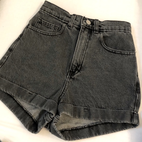 American Apparel Jean Shorts